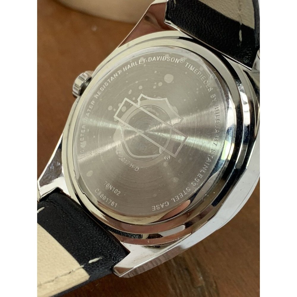 Bulova Silver and Black Women's Watch - Picture 6 of 14